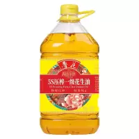 鲁花 香味家族5S压榨一级花生油/4.36L
