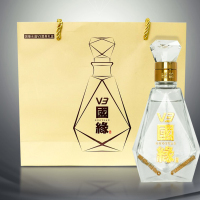 今世缘V3国缘精美酒具礼盒套装 白酒100ml