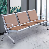 大嘉三人座钢椅(带皮垫)1750*650*780mm