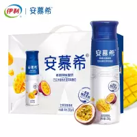 伊利 安慕希 芒果百香果希腊风味酸奶 230g*10瓶/箱 瓶装酸牛奶 礼盒装/