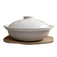 金凯特 特大超大容量陶瓷砂锅炖锅 10升带盖 直径51cm