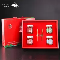 聚蜜源蜂蜜礼礼盒蜜礼过节送礼300g/瓶×4瓶/盒