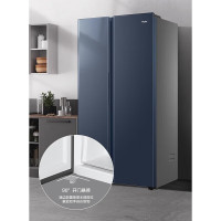 海尔(Haier)冰箱526L对开门冰箱双开门冰箱大容量家用冰箱风冷无霜双变频黑金净化 BCD-526WGHSSEDB9