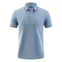 汇衫(HUISHAN)夏季翻领短袖Polo衫可印制LOGO