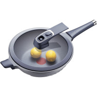 苏泊尔(SUPOR) 麦饭石炒锅不粘锅火红点微压平底炒菜锅无油烟燃气电磁炉通用 30CM EC30CAP01