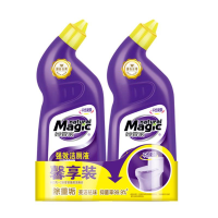 妙管家 强效洁厕液 600g/瓶*2瓶装 洁厕灵 洁厕精 马桶清洁剂 厕所清洁剂 抑菌 除菌 去异味
