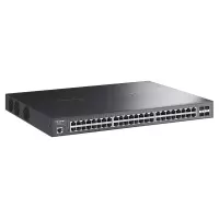 SK-LINK tplink TL-SG3452P 企业级48口千兆POE交换机带4光口 二层/396W