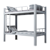 翌嘉 YJ-SXPTC-900b 白色加厚上下铺铁床含椰棕床垫 2000×900×1800mm