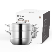 德世朗 朗悦多用两层蒸锅28cm-DFS-Z152A