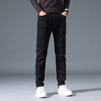修身弹力高端修身直筒牛仔裤男士 2023秋冬新品舒适耐磨男裤子Men