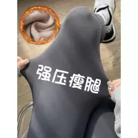 鲨鱼打底裤女秋季外穿紧身弹力压力瘦腿强压瑜伽芭比秋冬季加绒裤