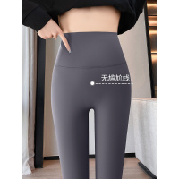 鲨鱼裤女秋季2023新款高腰提臀紧身芭比瑜伽秋冬加绒打底裤女外穿