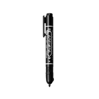 斑马牌(ZEBRA)按动记号笔 油性彩色标记笔/物流大头笔/签字笔 P-YYSS6 黑色