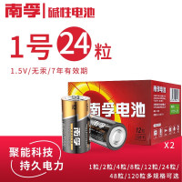 南孚电池大号 1号 一号碱性LR20大码D型干电池1.5V天燃气灶电热水器煤气灶炉液化气天然气手电筒车位锁 1号/大号-