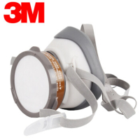 3M 1201 防毒面具 防尘口罩 打磨工业粉尘 喷漆防护 1套装