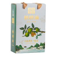 千岛湖淳瑶核桃油300mlx2食用油营养调料油低温冷榨一级压榨食用油调味料拌饭佐料营养添加料