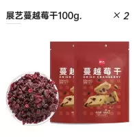 展艺 蔓越莓干100g*2袋 1件