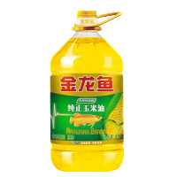 金龙鱼 食用油 非转基因 压榨 一级纯正玉米油 4L