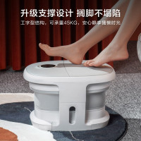 美的(Midea)MK-AJ0101折叠泡脚盆智能足浴盆泡脚桶足疗按摩器洗脚盆