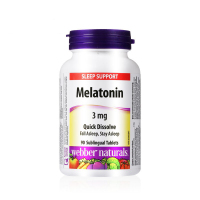 Webber Naturals褪黑素复合片3毫克 90片