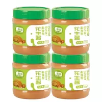 象国(ELEPHANT COUNTRY) 花生酱面包火锅蘸料纯正宗热干面专用拌面酱花生酱 花生酱(柔滑型)200g*4