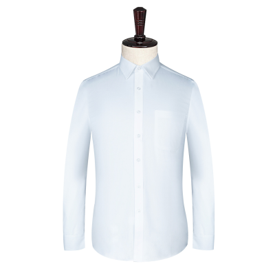 汇衫(HUISHAN)抗皱透气长袖白衬衣40棉39码