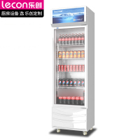 乐创(lecon) 展示柜冷藏饮料柜大容量立式单门