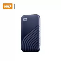 西部数据(WD)固态移动硬盘 随行SSD版 WDBAGF0020BBL 2T 加密Type-C 宇宙蓝 USB 3.2
