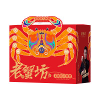 老蟹坊 1198型大闸蟹-福星高照(公蟹3.8两 5只,母蟹2.8两 5只)