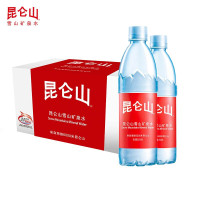 昆仑山 饮用天然矿泉水 高端高品质矿泉水 550ml*24瓶/箱