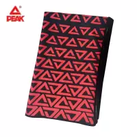 匹克(PEAK)冰感运动毛巾 黑红色