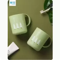 茶花漱口杯家用牙杯洗漱杯学生宿舍刷牙杯
