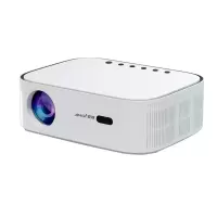 夏新C90pro新款5G超高清投影仪家用墙投卧室智能家庭影院手机投投墙屏办公教学便携宿舍户外投影机 白色 官方标配