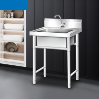 商用不锈钢水槽单星水池槽洗碗洗菜洗手盆DXSC6060