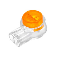 优质环保工程专用网络电话接线端子200个/袋 接线头 K1单刀双线接线器