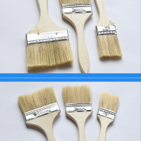 乐美雅 原木柄大毛刷 羊毛清洁刷宽度7.5cm 白色230930004