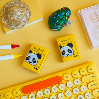 山丘QQ系列本色四层超迷你纸手帕6片18包装3条装升级版