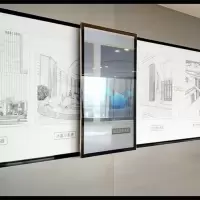 优视达(ushida)滑轨屏 静音广告展厅博物馆