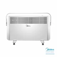 美的(Midea)对衡式取暖器 NDY-DN 三档 白色 单台装