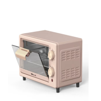 小熊(Bear) 电烤箱迷你烤箱多用10L家用容量独立控温控时 DKX-F10M6