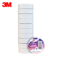 3M 电工胶带 1500# 白色 18mm*10m*0.13mm 单位:1卷