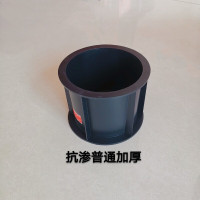 泽楷维 抗渗试模175*185*150mm普通ABS 150抗压工程塑料试模 黑色 单位:1个