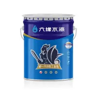 六缘 水性木清漆 户外透明 2kg 1桶