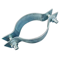 甘迪(GANDI) 拉线抱箍、拉线夹、电力通讯抱箍 D184mm 含螺母-M16*2、带头穿钉-16×80mm*2