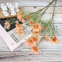 仿真花束工程装饰花假花 小雏菊 100支装 香槟色