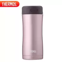 膳魔師(THERMOS) 400ml保温杯JCG-400 浅银红色