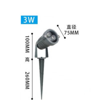 汇特益 射树灯 3W 七彩 自动变色 插地款 电压220V 货期1天(单位:个)