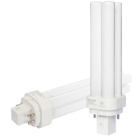 飞利浦(PHILIPS) 插拔式节能灯管PL-C 2P 两针 10W 865 白光 6500K 货期5-10天