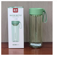 富光(FUGUANG)FG0313 绿色580ml 太空杯男女运动水杯茶水瓶随手杯塑料
