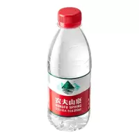 农夫山泉饮用水饮用天然水380ml 24瓶整箱装(50箱起拍,单拍不送)